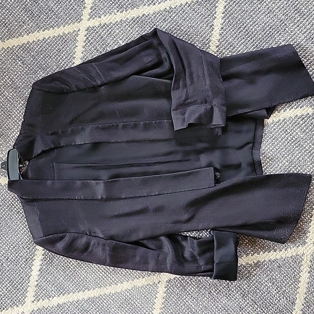 Theyskens' Theory Midnight Black Blazer